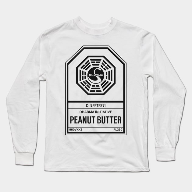 Dharma Initiative Peanut Butter Long Sleeve T-Shirt by n23tees
